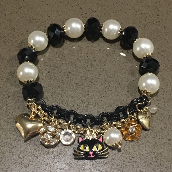 Betsey Johnson Jewelry - Betsey Johnson Cat Bracelet